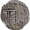 Image 2 : COLOMBIA, Bogotá, cob 1 real, Philip IV, assayer not visible (R, early 1650s), motto P-LV-S, rare, N