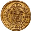 Image 2 : COLOMBIA, Popayán, gold bust 1 escudo, Charles IV transitional (bust of Charles III, ordinal IV/III)