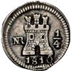 Image 1 : COLOMBIA, Bogotá, ¼ real, 1810/09, rare, NGC XF 45, ex-Becerra.