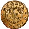 Image 2 : COLOMBIA, Bogotá, gold 1 peso, 1835 RS, ex-JEAS.
