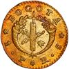 Image 2 : COLOMBIA, Bogotá, gold 1 peso, 1836 RS, ex-JEAS.