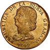 Image 1 : COLOMBIA, Popayán, gold 16 pesos, 1842 UM, U/M , ex-JEAS.
