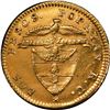 Image 2 : COLOMBIA, Popayán, gold 2 pesos, 1838 RU, PCGS AU details / cleaned, ex-JEAS, ex-Eldorado.