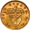 Image 2 : COLOMBIA, Bogotá, gold 1 peso, 1840/39 RS, ex-JEAS.