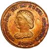 Image 1 : COLOMBIA, Bogotá, gold 1 peso, 1844 RS, ex-JEAS.