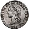 Image 1 : COLOMBIA, Bogotá, silver pattern for gold 10 pesos, 1858, ex-JEAS.