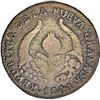 Image 1 : COLOMBIA, Popayán, ½ real, 1841 VU/RU, very rare, NGC F details / cleaned, finest and only example i