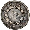 Image 2 : COLOMBIA, Popayán, ½ real, 1842 UM, very rare, NGC VF details / cleaned, finest and only example in 