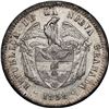 Image 1 : COLOMBIA, Bogotá, 1 peso, 1858, NGC MS 62, ex-Toulemonde.