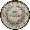 Image 2 : COLOMBIA, Bogotá, 1 peso, 1858, NGC MS 62, ex-Toulemonde.