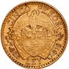 Image 2 : COLOMBIA, Medellín, gold 5 pesos, 1917, medal alignment, ex-JEAS.