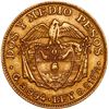 Image 2 : COLOMBIA, Bogotá, gold 2½ pesos, 1919, no mintmark, ex-JEAS.