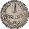 Image 2 : COLOMBIA, Bogotá, copper-nickel 1 centavo, 1921-RH, Lazareto, NGC AU details / cleaned, finest and o