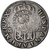 Image 2 : COSTA RICA, 2 reales, female head / ceiba tree counterstamp (Type III, 1845) on a Cuba (Trinidad / S