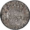 Image 2 : GUATEMALA, Guatemala City, pillar 8 reales, Ferdinand VI, 1757 J, NGC AU details / cleaned, ex-Brame