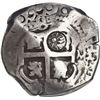 Image 2 : GUATEMALA, Guatemala City, 8 reales, sun-over-mountains countermark (Type II, 1839) on a Potosí, Bol