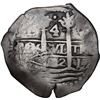 Image 1 : GUATEMALA, Guatemala City, 4 reales, sun-over-mountains countermark (Type II, 1839, contemporary cou