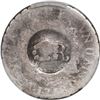Image 1 : JAMAICA (British Administration), 10 pence, George II, GR countermark (1758) on a Lima, Peru, pillar