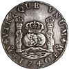 Image 1 : MEXICO, Mexico City, pillar 8 reales, Philip V, 1740/30 MF, ex-Brameld.
