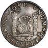 Image 1 : MEXICO, Mexico City, pillar 8 reales, Philip V, 1744 MF, ex-Brameld.