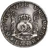 Image 1 : MEXICO, Mexico City, pillar 8 reales, Philip V, 1745 MF, ex-Brameld.