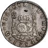 Image 1 : MEXICO, Mexico City, pillar 8 reales, Ferdinand VI, 1754/3 MF, crowns alike, ex-Brameld.