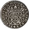 Image 2 : MEXICO, Mexico City, pillar 8 reales, Ferdinand VI, 1754 MF, crowns alike, ex-Brameld.
