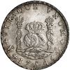 Image 1 : MEXICO, Mexico City, pillar 8 reales, Ferdinand VI, 1754 MF, dissimilar crowns, ex-Brameld.