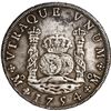 Image 1 : MEXICO, Mexico City, pillar 8 reales, Ferdinand VI, 1754 MM, dissimilar crowns, ex-Brameld.