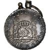 Image 1 : MEXICO, Mexico City, pillar 8 reales, Ferdinand VI, 1755 (MM), mated with a Mexican Philip V pillar 