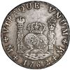 Image 1 : MEXICO, Mexico City, pillar 8 reales, Charles III, 1762 MM, tip of cross between H and I, ex-Brameld