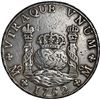 Image 1 : MEXICO, Mexico City, pillar 8 reales, Charles III, 1762 MF, rounded 6 over old 6, unique, ex-Brameld