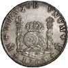 Image 1 : MEXICO, Mexico City, pillar 8 reales, Charles III, 1763 MF, rounded 6, ex-Brameld.