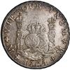Image 1 : MEXICO, Mexico City, pillar 8 reales, Charles III, 1764 MF, ex-Brameld.