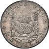 Image 1 : MEXICO, Mexico City, pillar 8 reales, Charles III, 1765 MF, NGC AU 55.