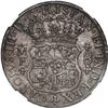 Image 2 : MEXICO, Mexico City, pillar 8 reales, Charles III, 1768 MF, NGC XF 40.