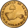 Image 1 : MEXICO, Mexico City, gold 8 escudos, 1867 CH, NGC MS 63.
