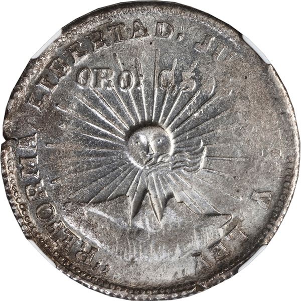 MEXICO, Guerrero, 2 pesos, 1914, NGC MS 62.
