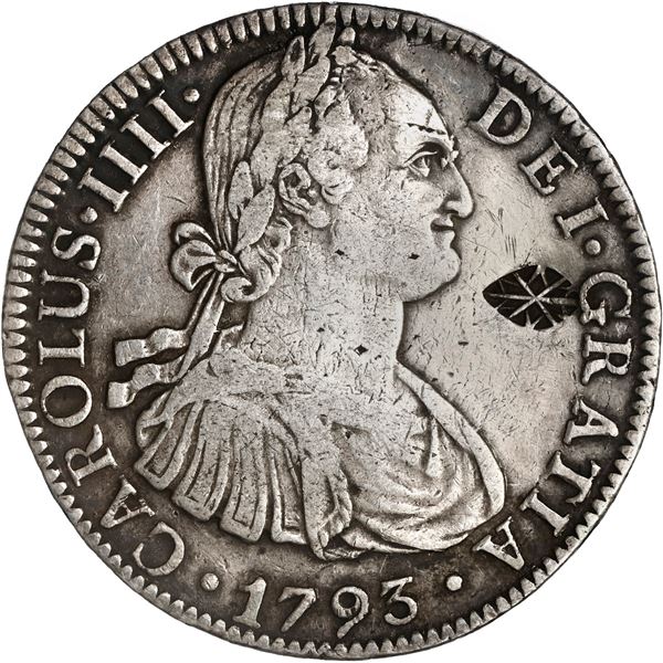 NETHERLANDS EAST INDIES, Madura Island, Sultanate of Sumenep, ducaton, Madura star countermark (earl