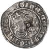 Image 1 : PANAMA, 1 real, incuse "P" countermark on a Burgos, Spain, ½ real, Ferdinand-Isabel, assayer scallop