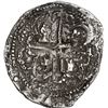 Image 2 : PANAMA, Panama City, cob 4 reales, Philip II, assayer oB to left, mintmark AP above denomination III