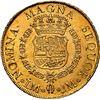 Image 2 : PERU, Lima, gold bust 8 escudos, Ferdinand VI, 1757 JM, second bust, NGC AU details / cleaned, ex-Al