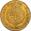 Image 2 : PERU, Lima, gold bust 8 escudos, Ferdinand VI, 1759 JM, second bust, NGC AU 55, ex-Almenara.
