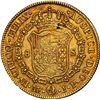 Image 2 : PERU, Lima, gold bust 8 escudos, Ferdinand VII, 1821 JP, NGC AU 50, ex-Almenara.