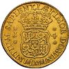 Image 2 : PERU, Lima, gold bust 4 escudos, Ferdinand VI, 1751 J, first bust, NGC AU details / cleaned, finest 