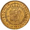Image 2 : PERU, Lima, gold bust 4 escudos, Charles IV, 1792 IJ, Lima-style bust, rare, NGC AU details / obv cl