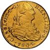Image 1 : PERU, Lima, gold bust 4 escudos, Charles IV, 1805 JP, rare, NGC XF details / removed from jewelry, e