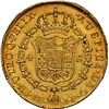 Image 2 : PERU, Lima, gold bust 4 escudos, Charles IV, 1806 JP, rare, NGC AU details / cleaned, ex-Almenara.