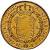 Image 2 : PERU, Lima, gold bust 4 escudos, Ferdinand VII, 1821 JP, rare, NGC AU details / removed from jewelry