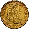 Image 1 : PERU, Lima, gold bust 2 escudos, Ferdinand VI, 1751 J, first bust, rare, NGC AU 50, ex-Almenara.